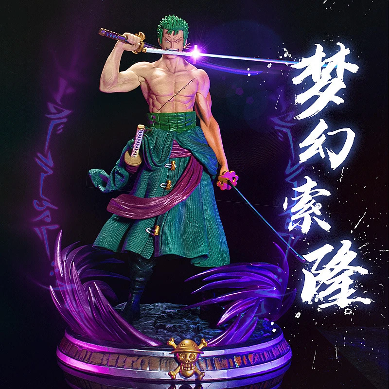 海贼王 梦幻索隆三刀流 动漫手办摆件