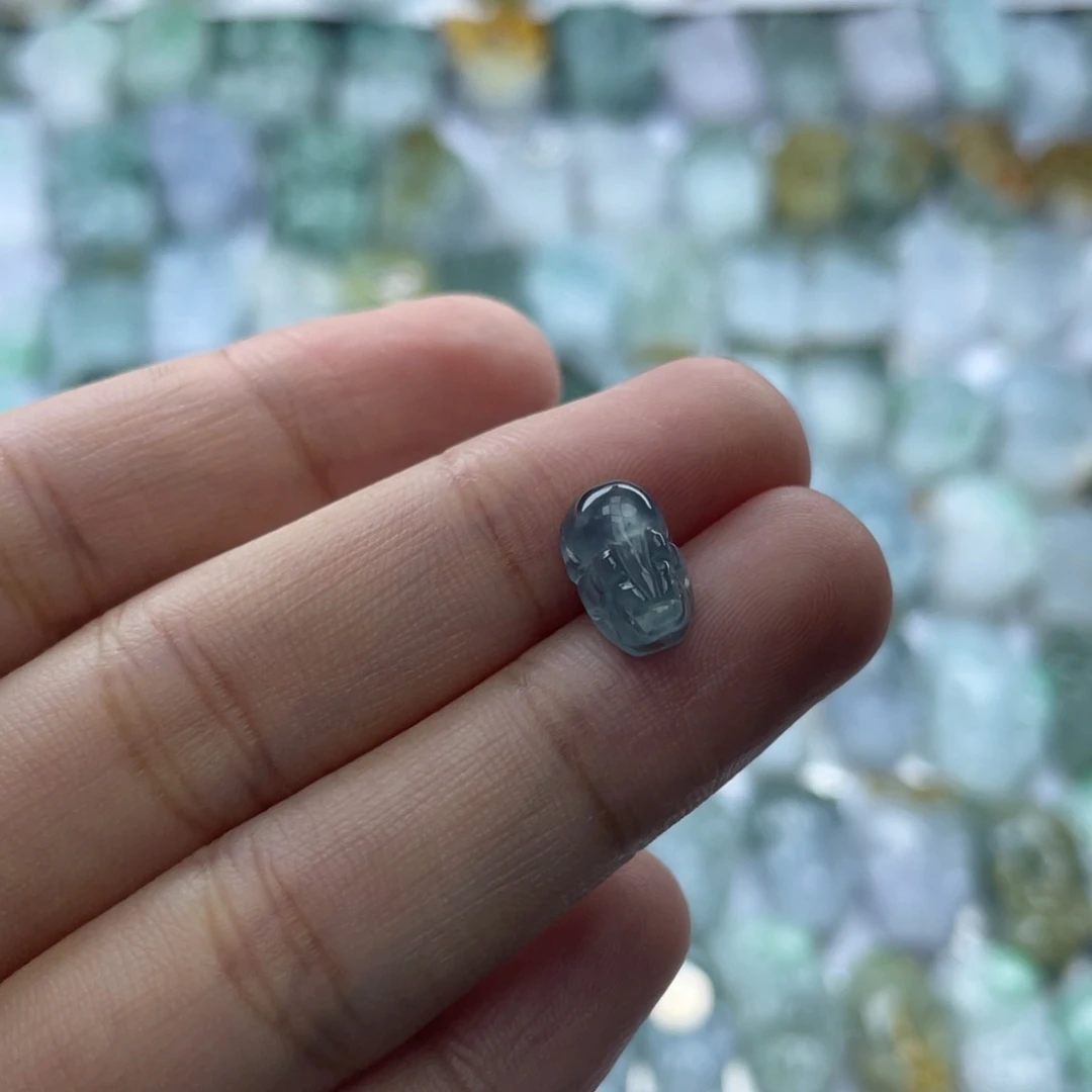 颈饰未镶嵌翡翠貔貅17
