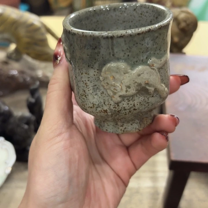 陶瓷古美术置物摆件