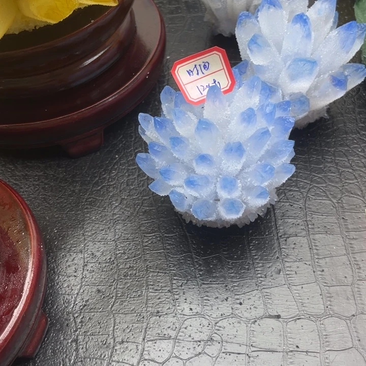 琉璃手工艺品时***觉晶簇