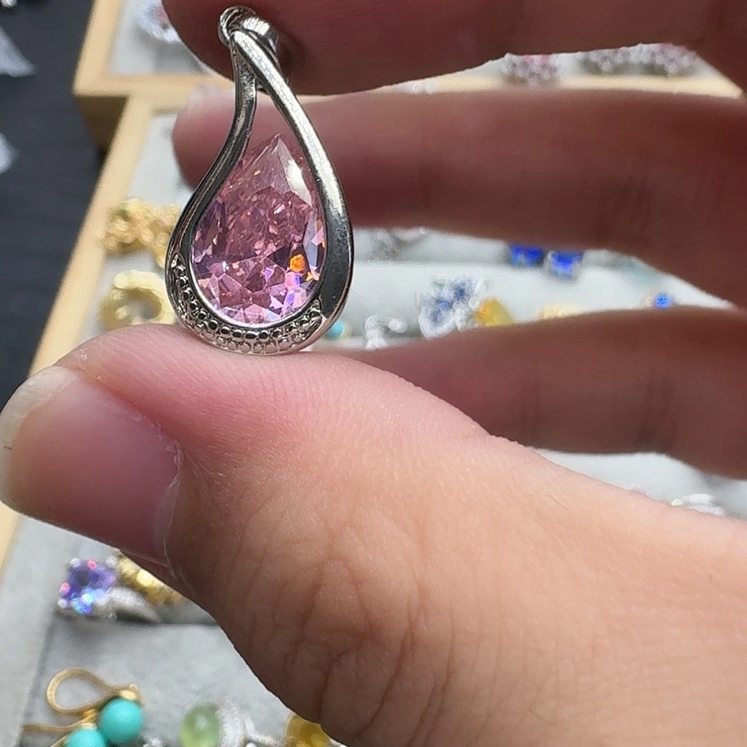 银S925镶嵌水晶戒指