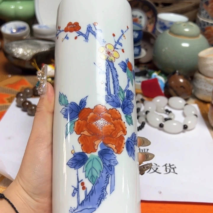 盖碗瓷器直播放漏中