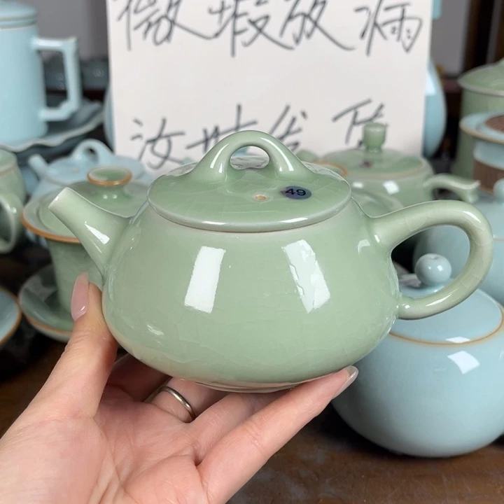 49号豆绿石瓢不完美