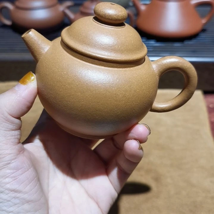 【闪购商品】紫砂茶壶浓***思黄龙山单矿黄金段泥