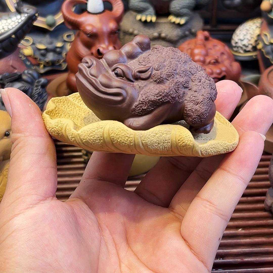 紫砂茶杯高端紫砂雕塑