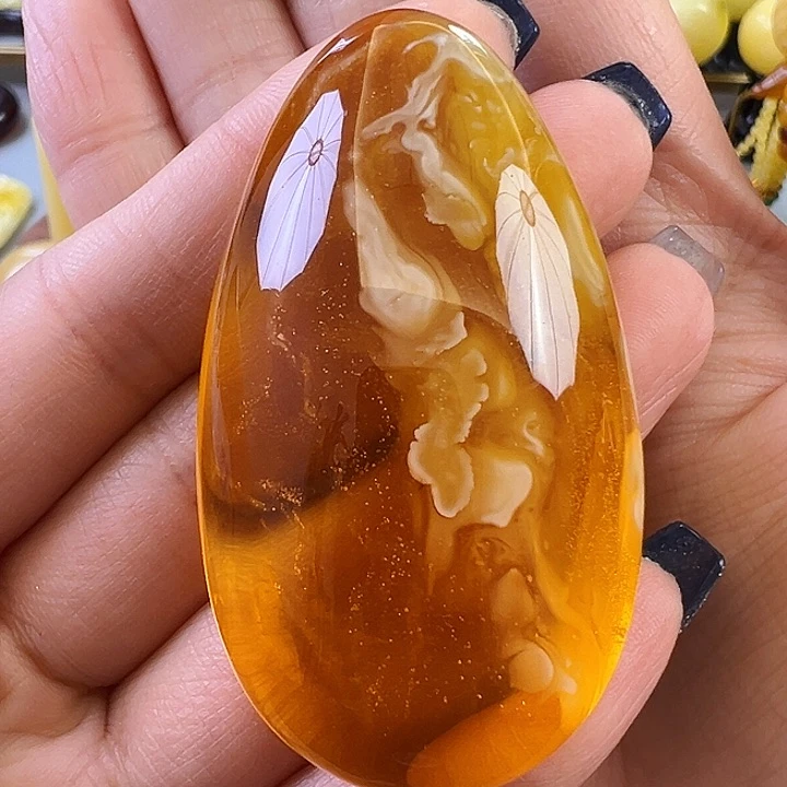 蜜蜡颈饰未镶嵌蜜蜡