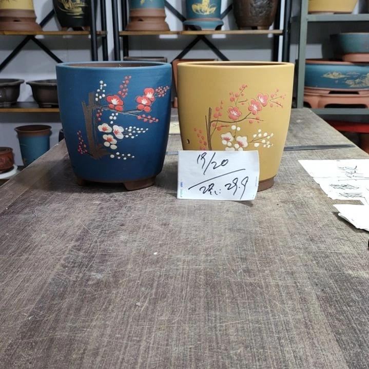 紫砂花盆紫砂花盆