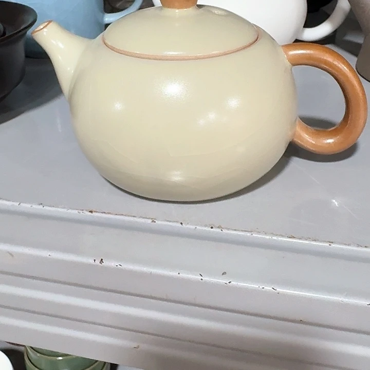 主人杯一个，瓷。。品茗