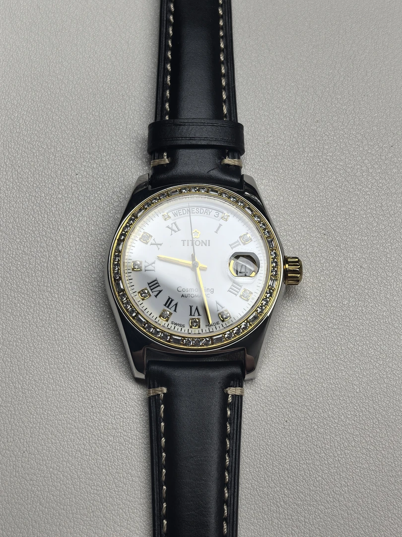 95新 Titoni/梅花 宇宙王系列/38.5mm/机械/单表