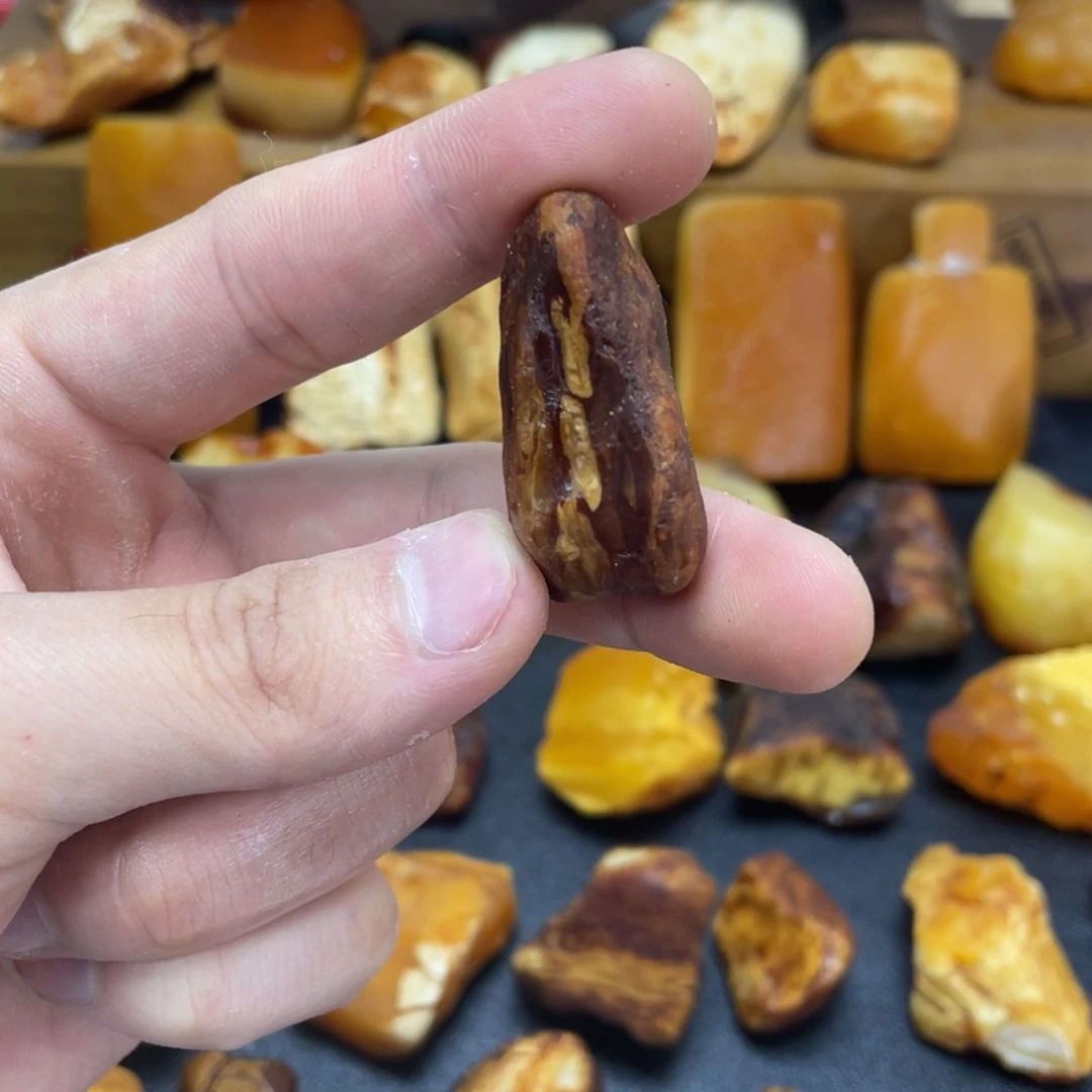 【闪购商品】定制琥珀未镶嵌定制