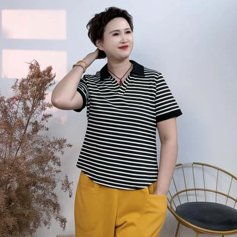 419短袖打底衫女夏季新款宽松时尚百搭小衫潮女士大码