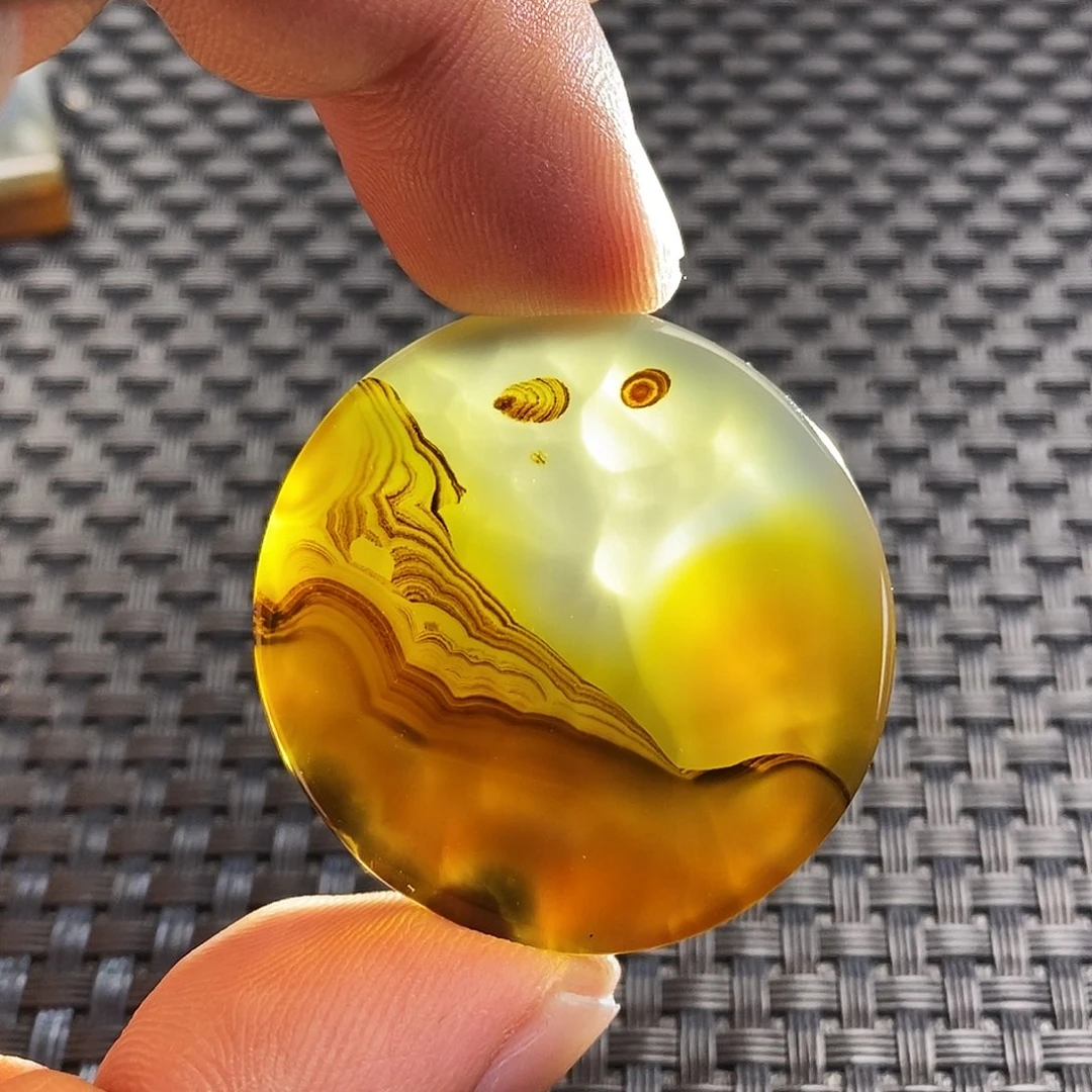 E***g玛瑙/玉髓未镶嵌吊坠(不含链)