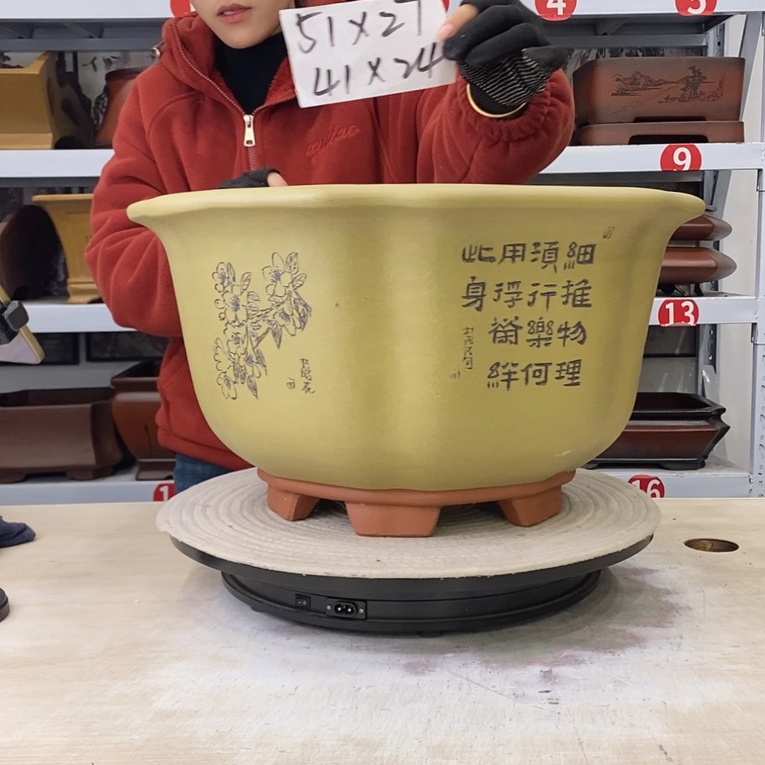 紫砂花盆紫砂花盆