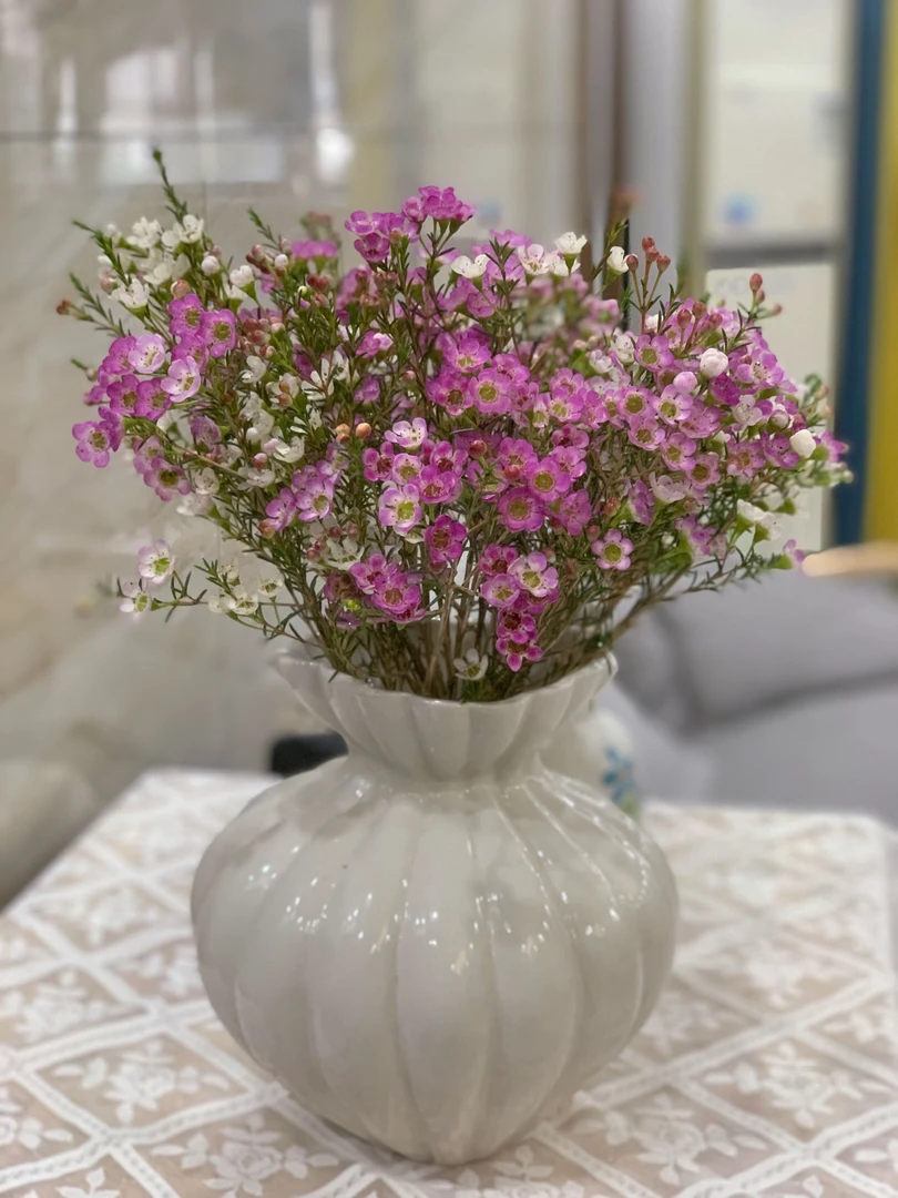 景德镇高温陶瓷花瓶微霞款小南瓜高22口6（不支持退换）