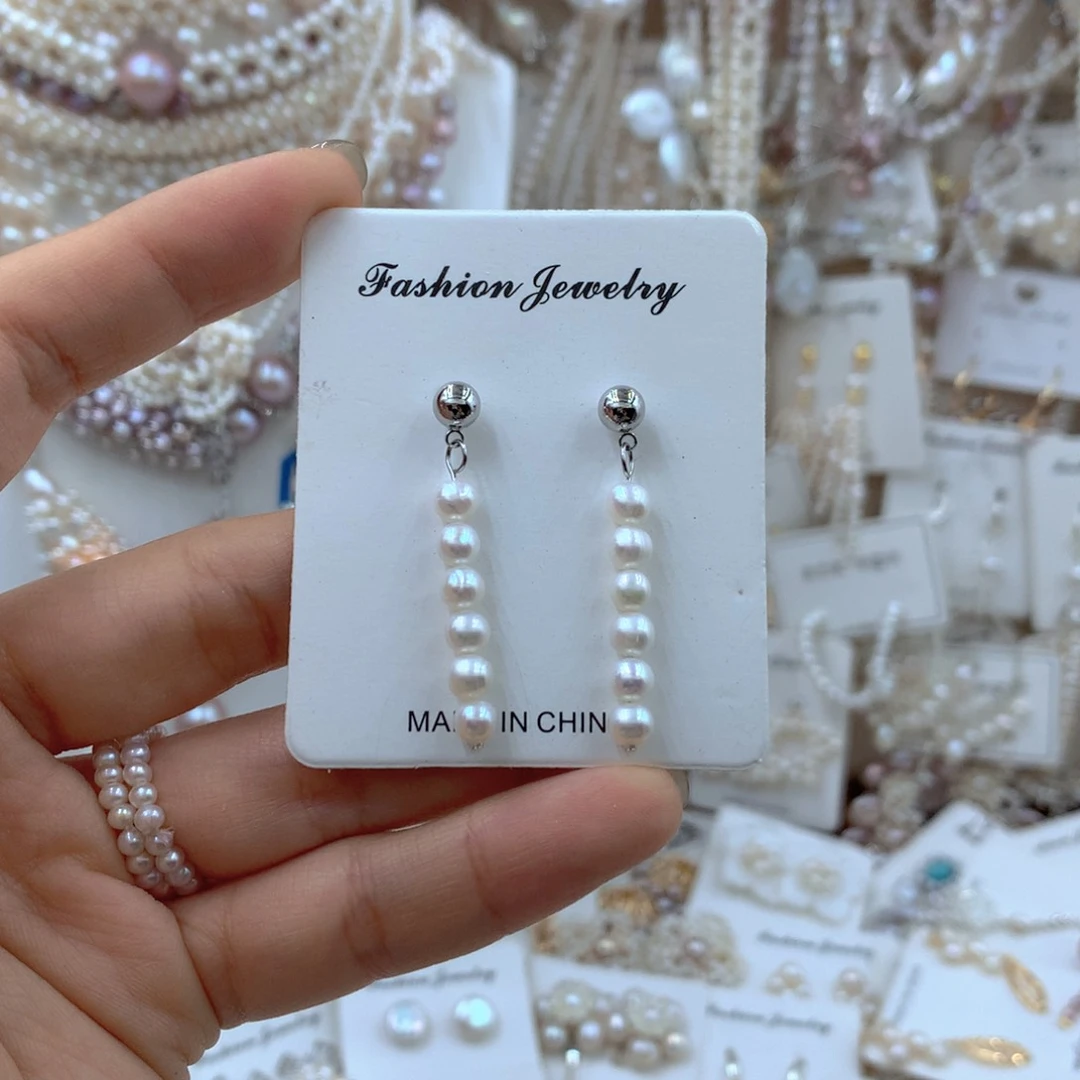 颈饰合金淡水珍珠