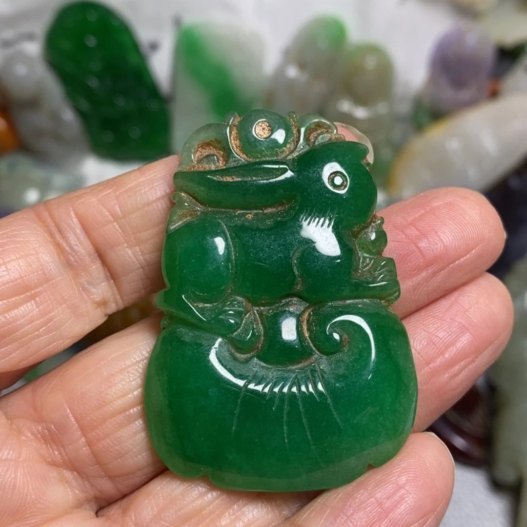 和田玉（糖玉）未镶嵌颈饰