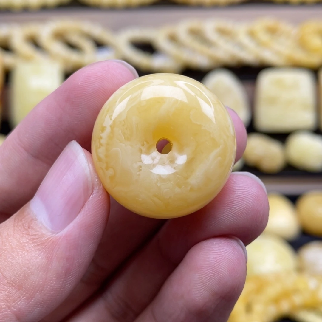 琥珀未镶嵌裸石琥珀蜜蜡