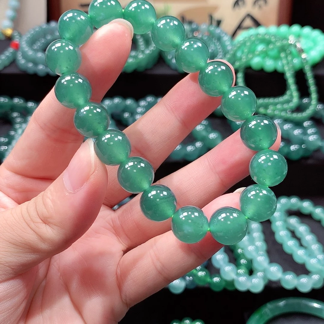 未镶嵌手链翡翠卡12