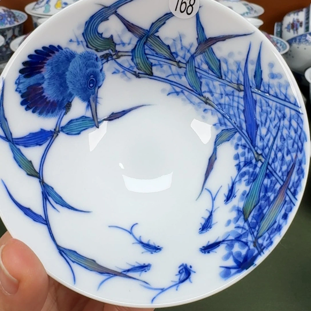 沙沙手工手绘茶具168