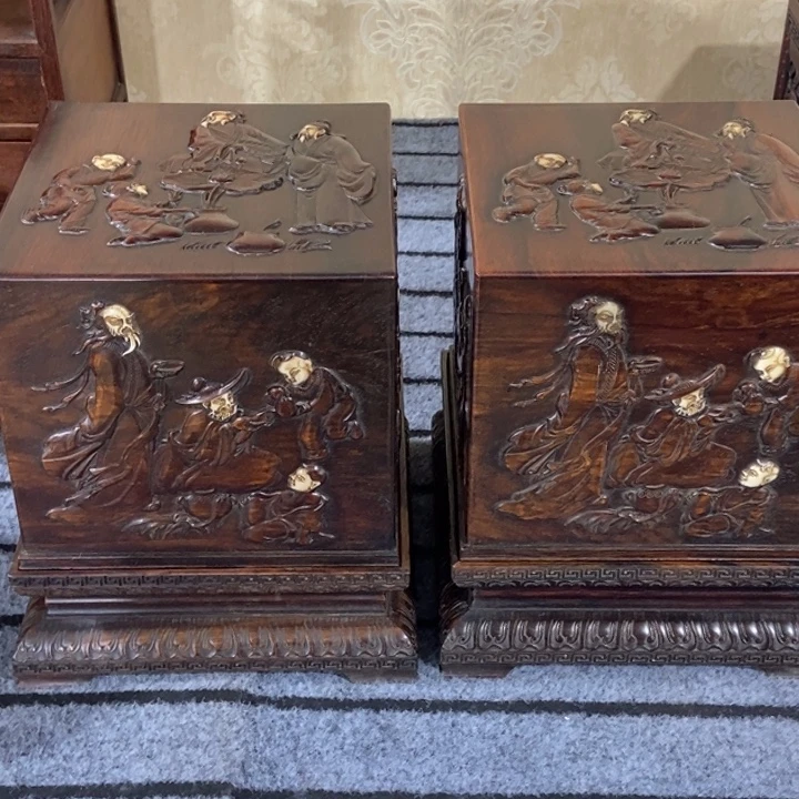 鱼***诚贡木盒子一对一对