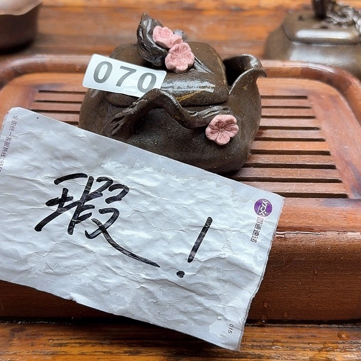 纯手工制作粗陶茶具
