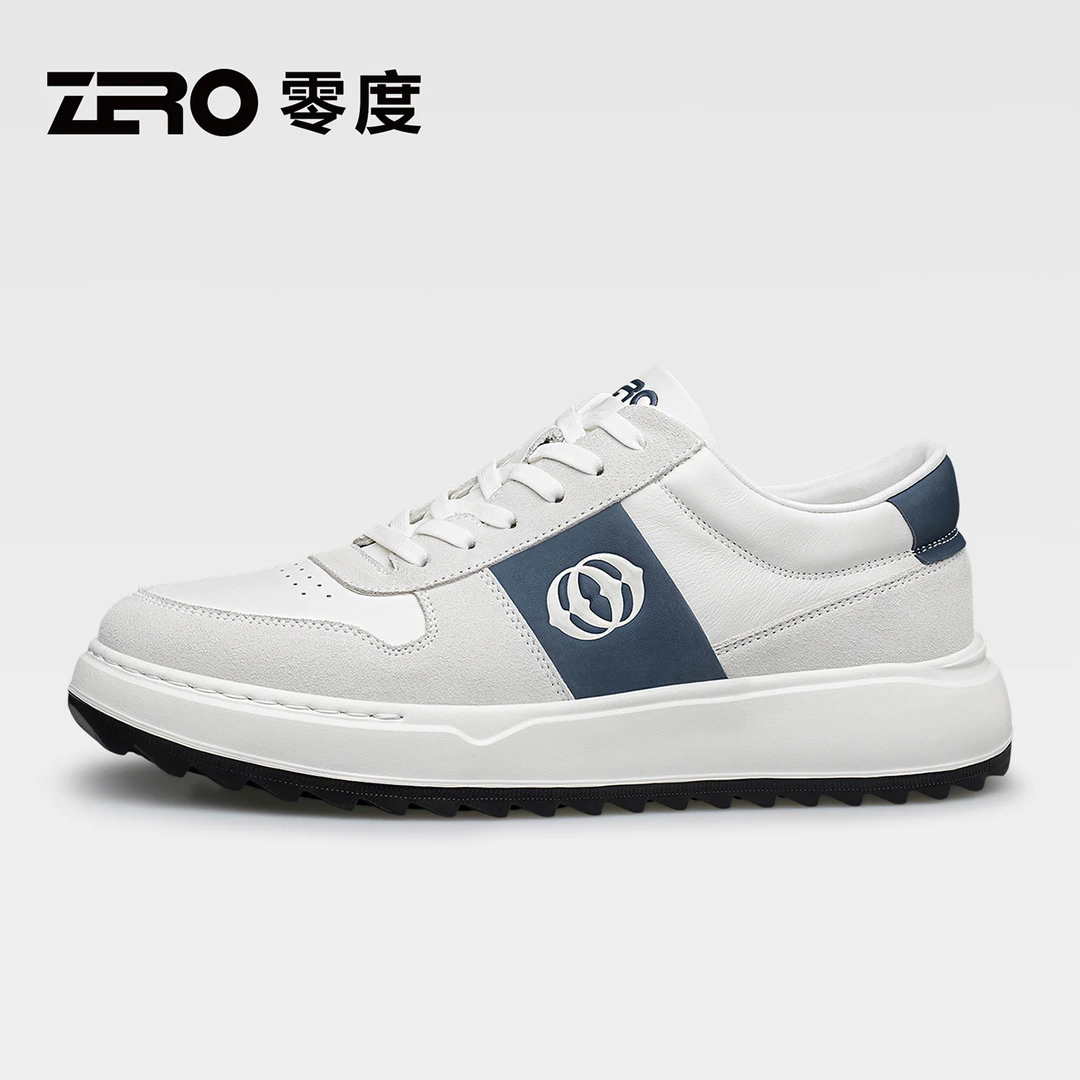 ZRO零度【时尚百搭】男士经典真皮休闲板鞋街头复古潮流潮鞋53929