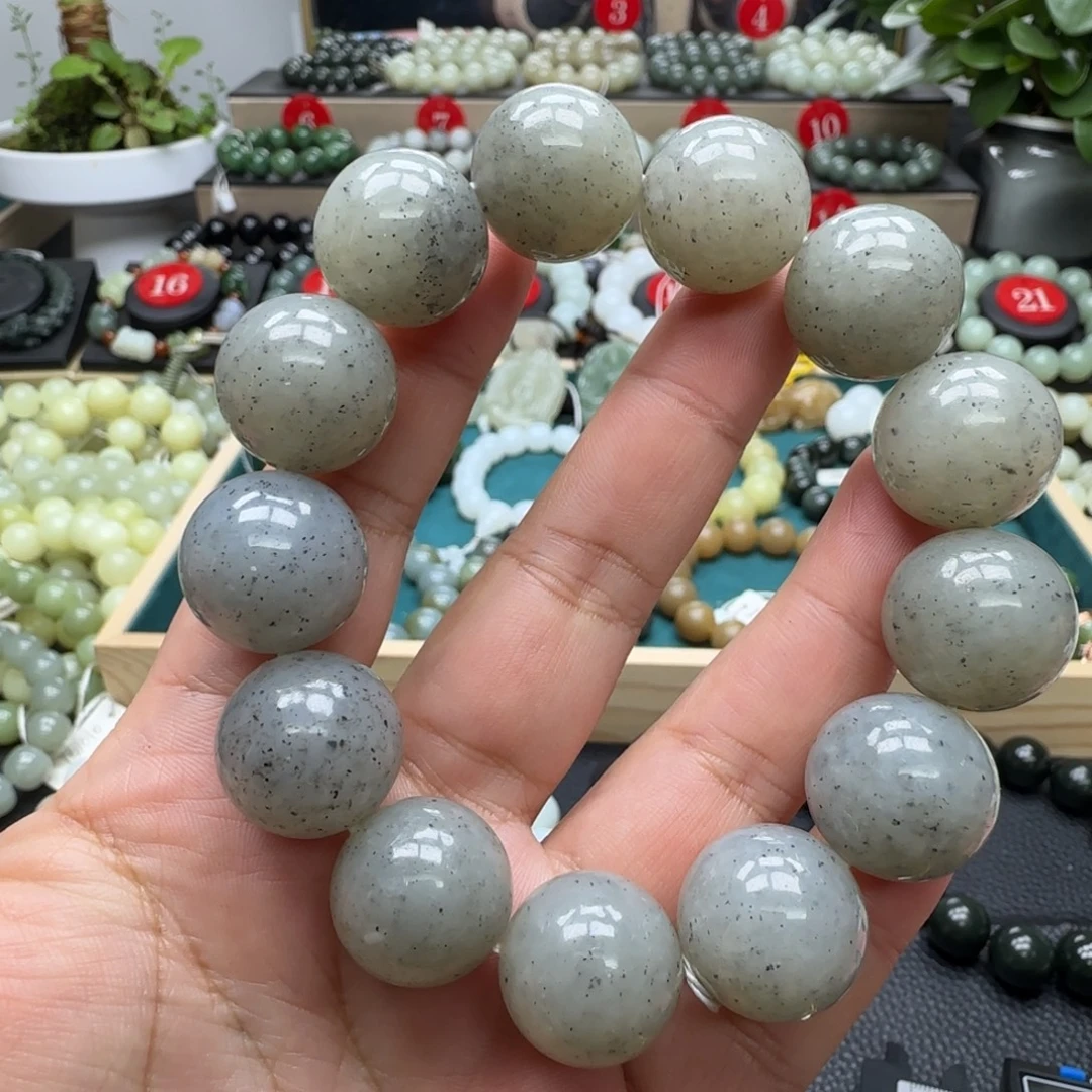 和田玉未镶嵌手链18