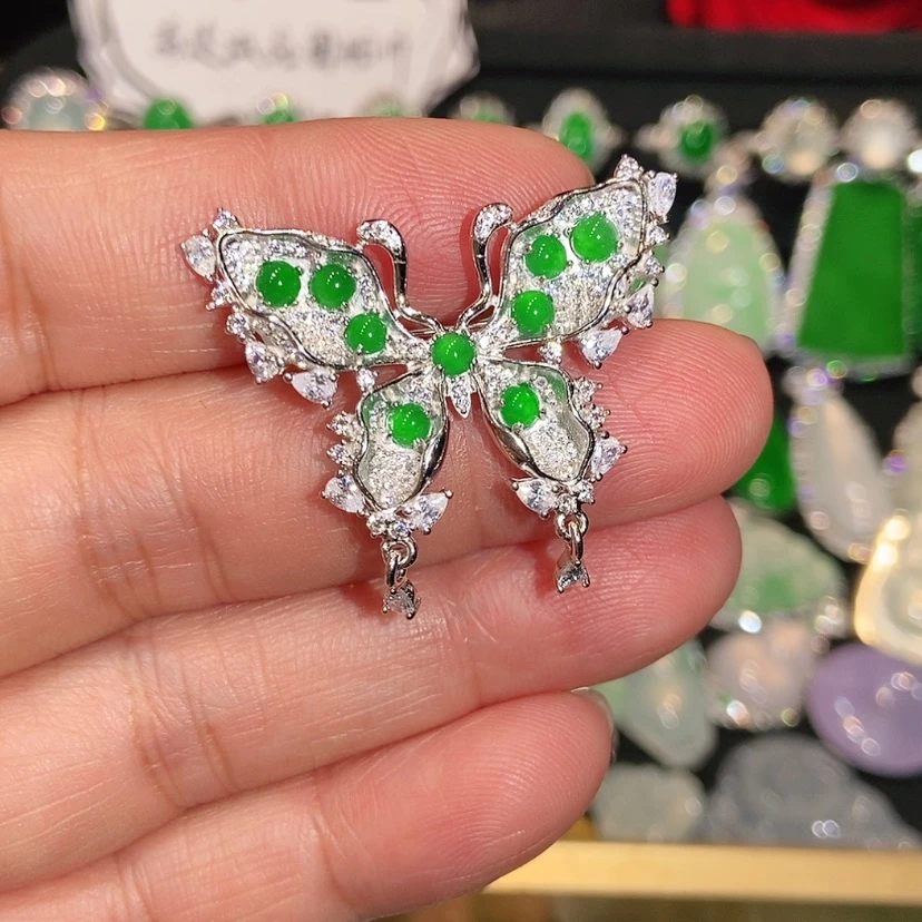 【闪购商品】颈饰未镶嵌翡翠天然翡翠