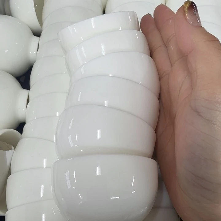 高端羊脂玉茶杯系列六个一组