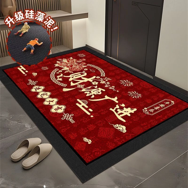 入户地垫硅藻新款耐脏脚垫吸水速干门口地垫加厚玄关垫可裁剪GGL