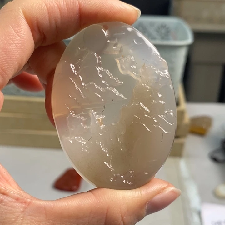 玛瑙/玉髓吊坠(不含链)未镶嵌