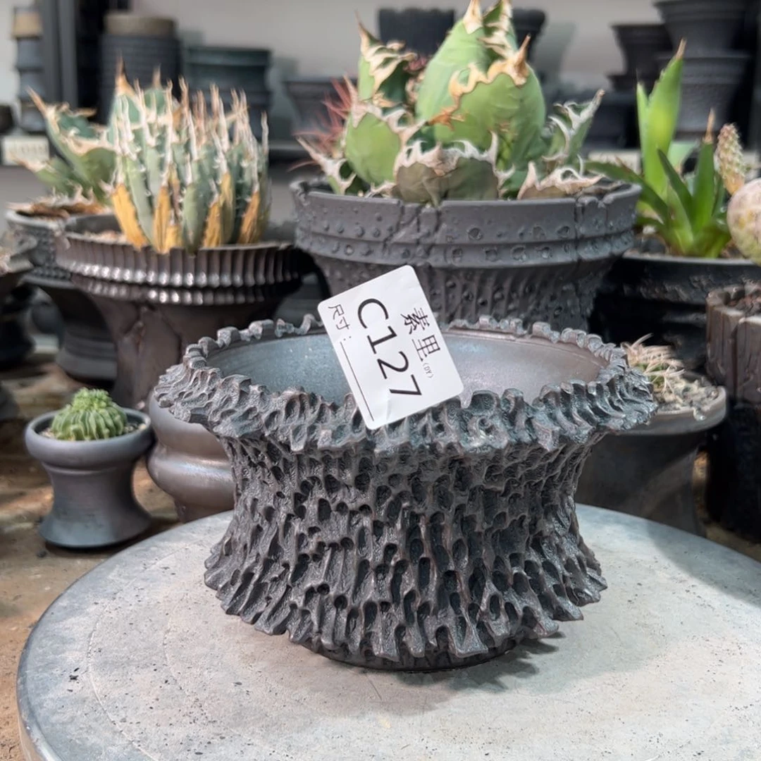 j景德镇素里手工口14高10