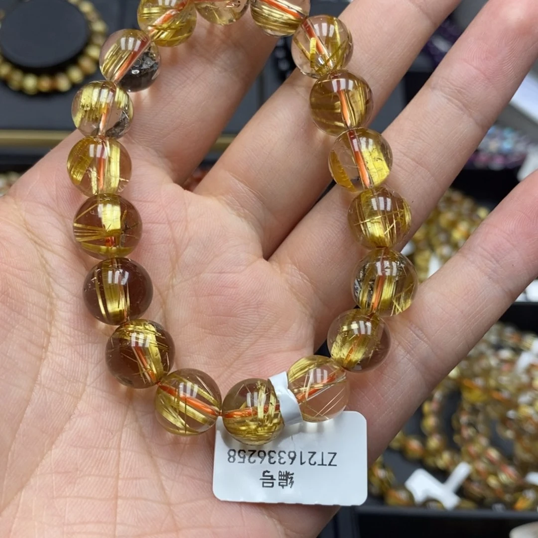 财***珠发晶手串未镶嵌卓慕睡觉钛晶zt216336258