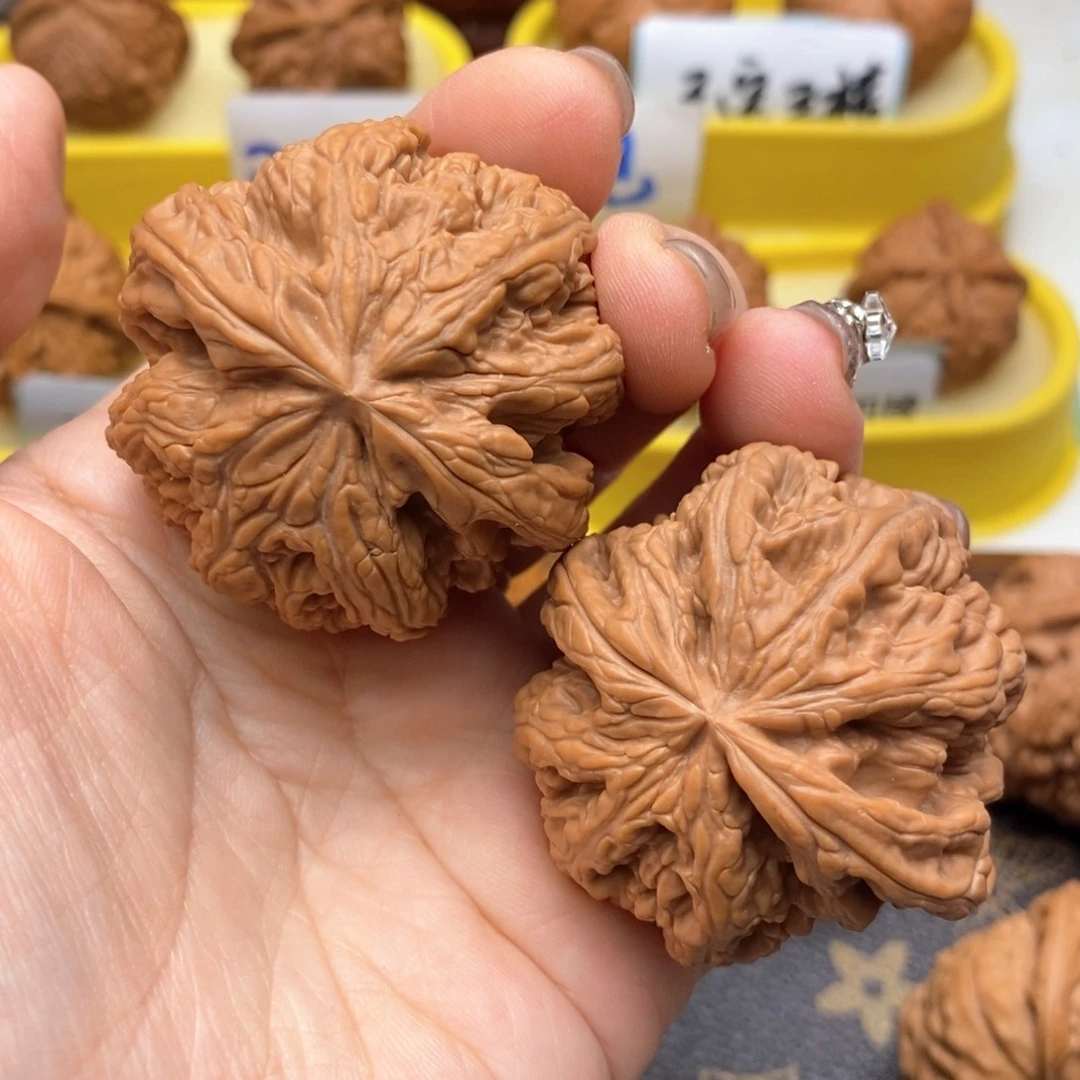 把件文玩核桃46尺粗筋