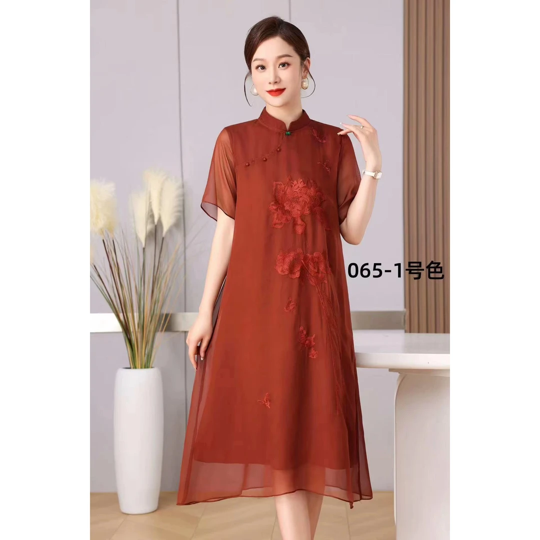 1-065-29新款时尚休闲连衣裙