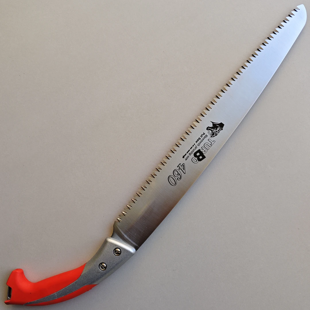 1把 大建460胶柄树修枝锯 9mm大齿锯子 伐木锯 苗木砍伐手锯