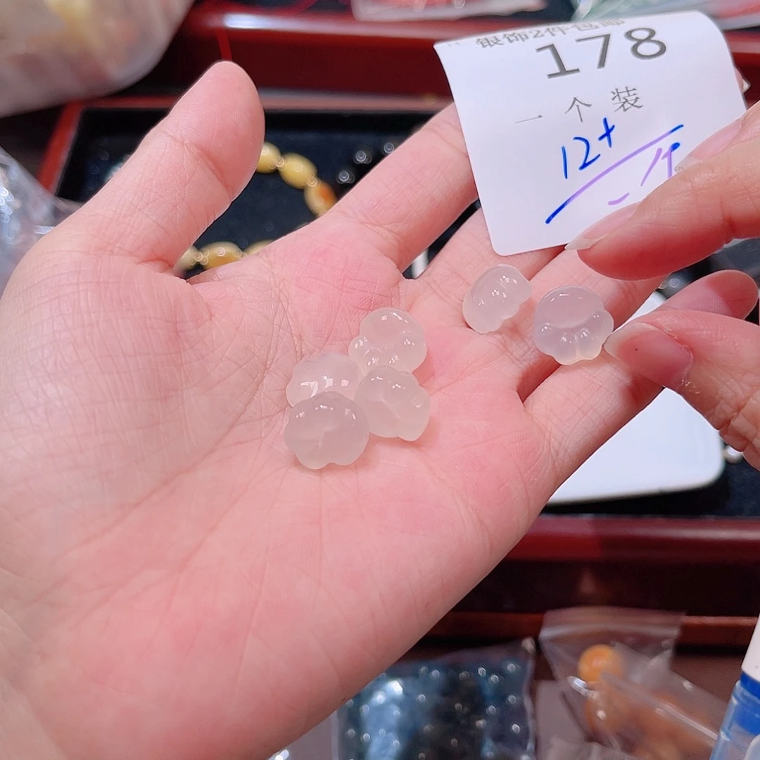 水晶珠宝半成品未镶嵌178 。