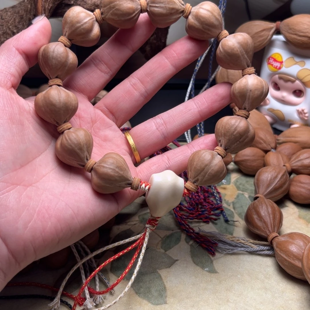 橄榄核手串/手链2.0四花象牙果