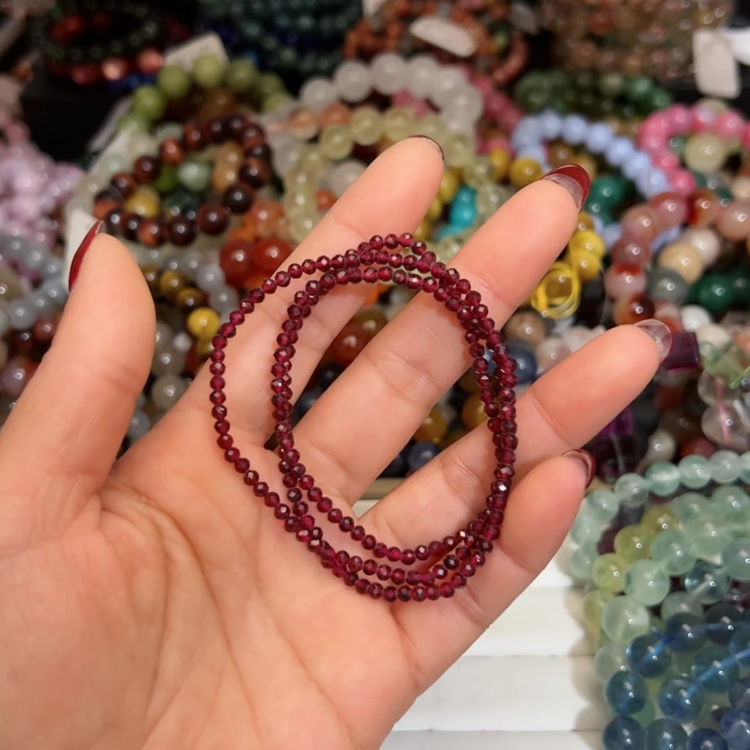 【闪购商品】烟晶手链银S925镶嵌简*481