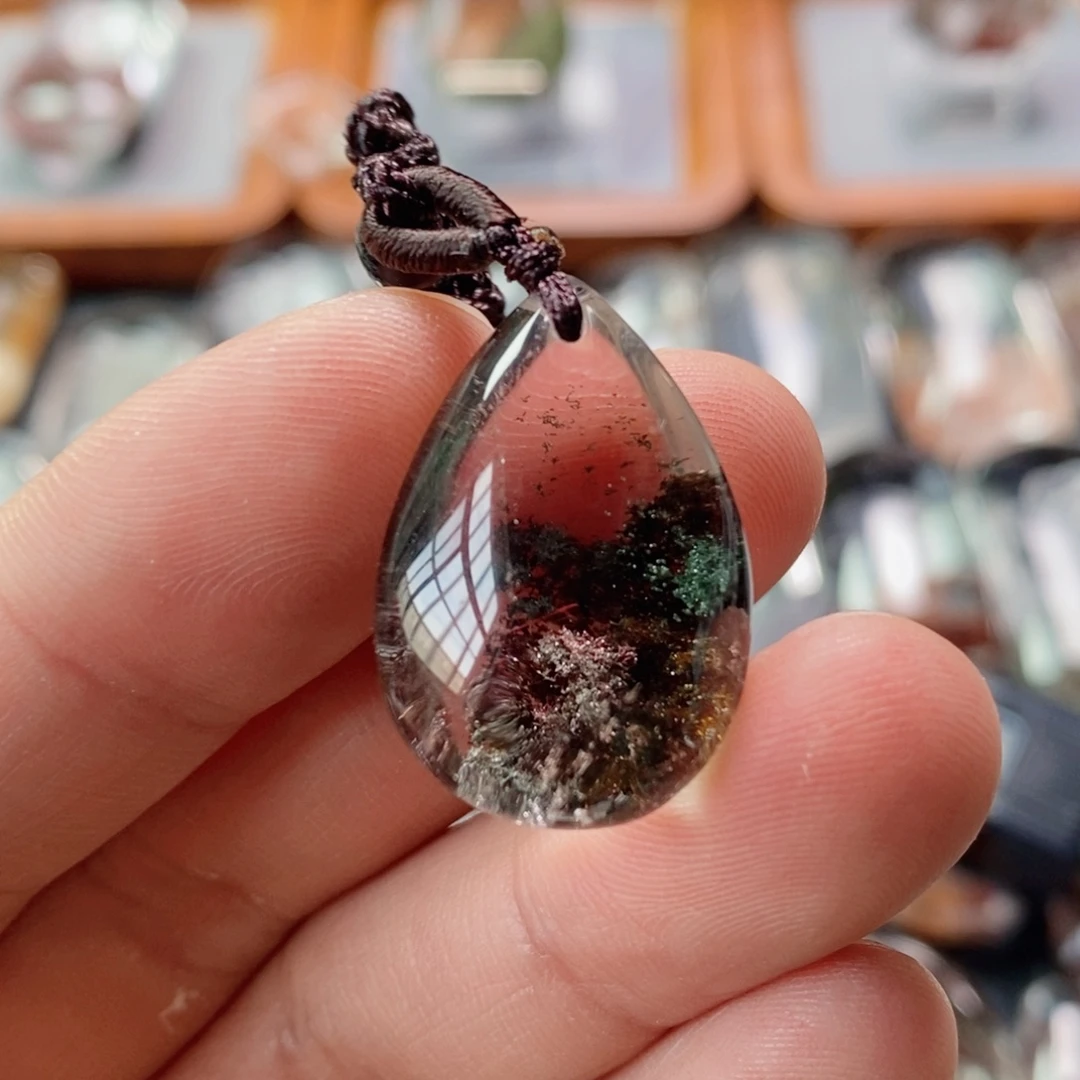未镶嵌水晶吊坠(不含链)