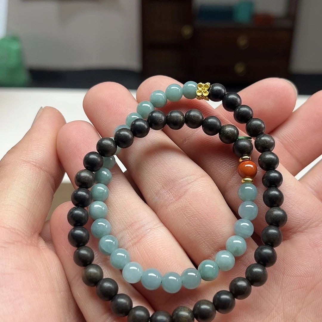 翡翠手链未镶嵌理想