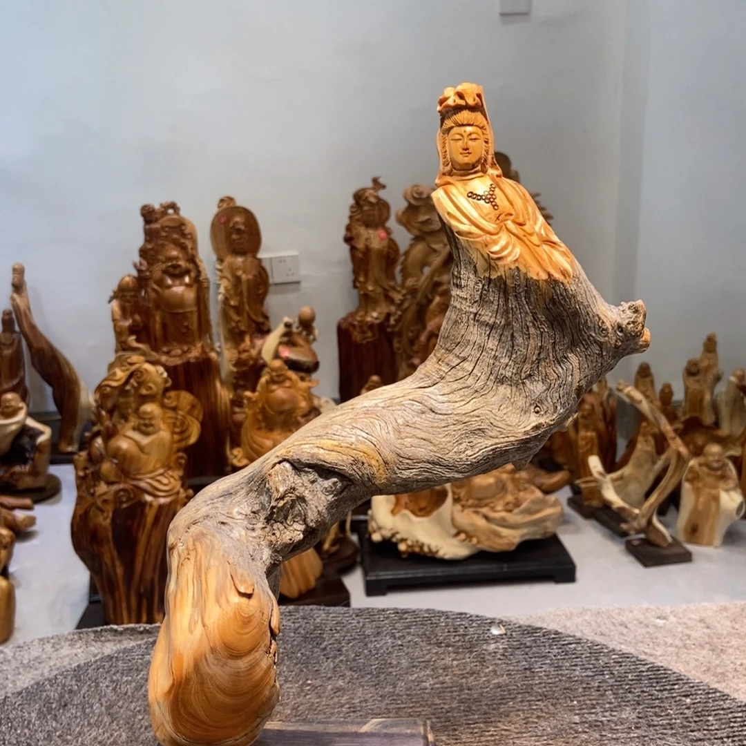 柏木（崖柏）太行崖柏根雕摆件