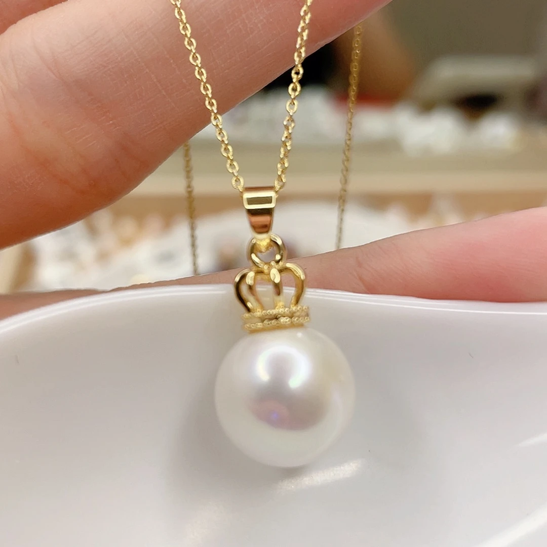 淡水珍珠未镶嵌吊坠(赠链)