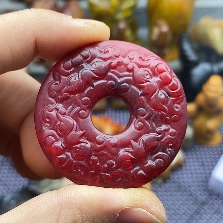 未镶嵌蛇纹石玉颈饰