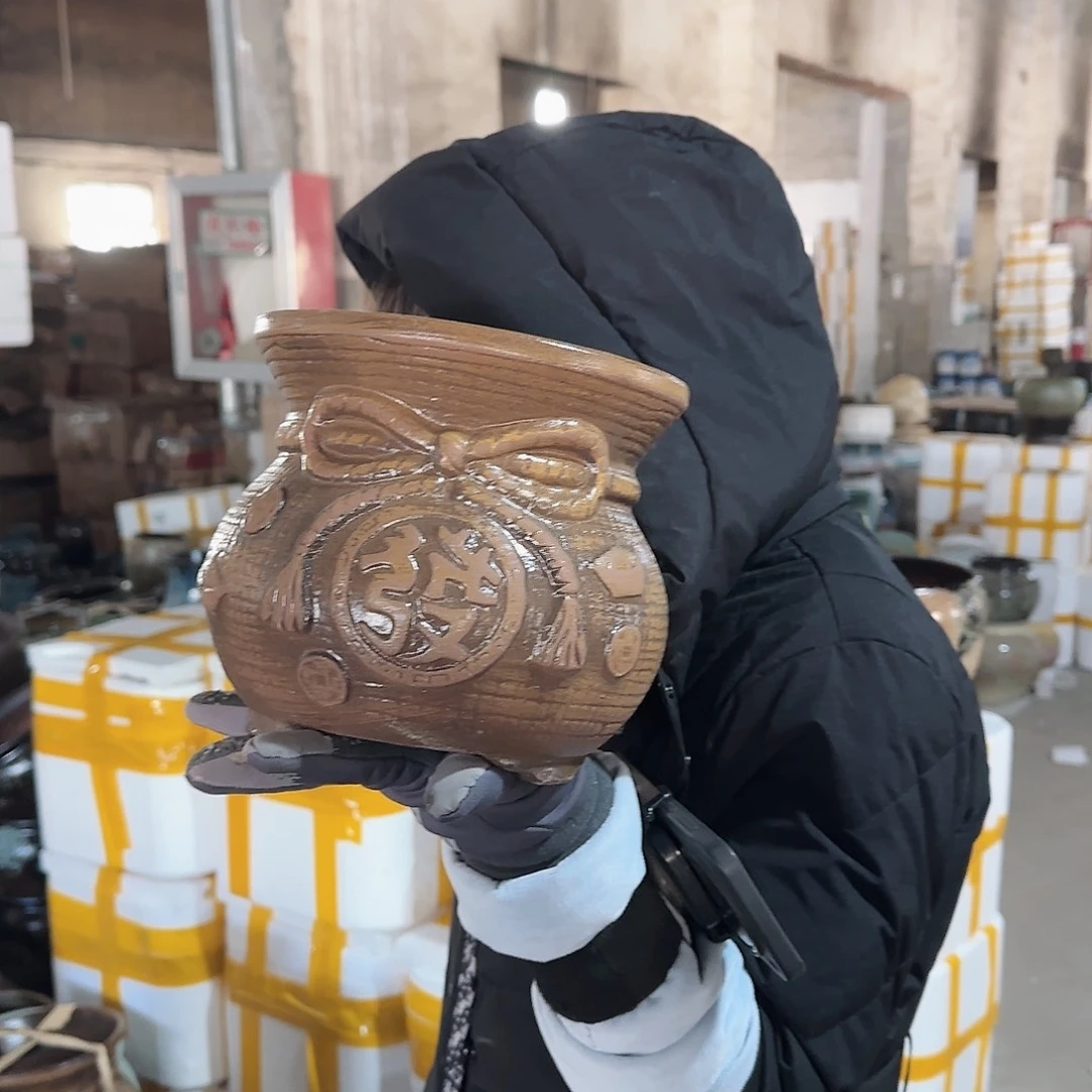 王嫂花盆1214-435高18口18