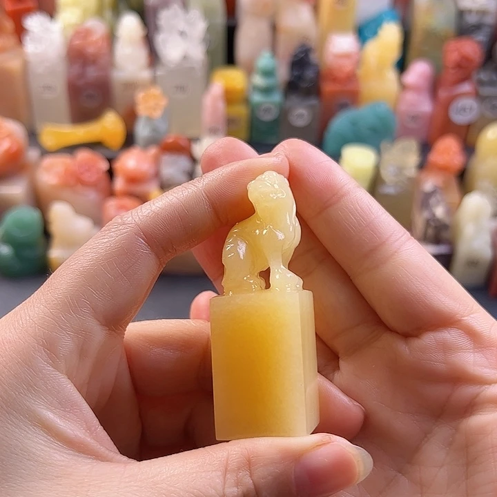 昌化石印石手工定制2厘米，包刻字