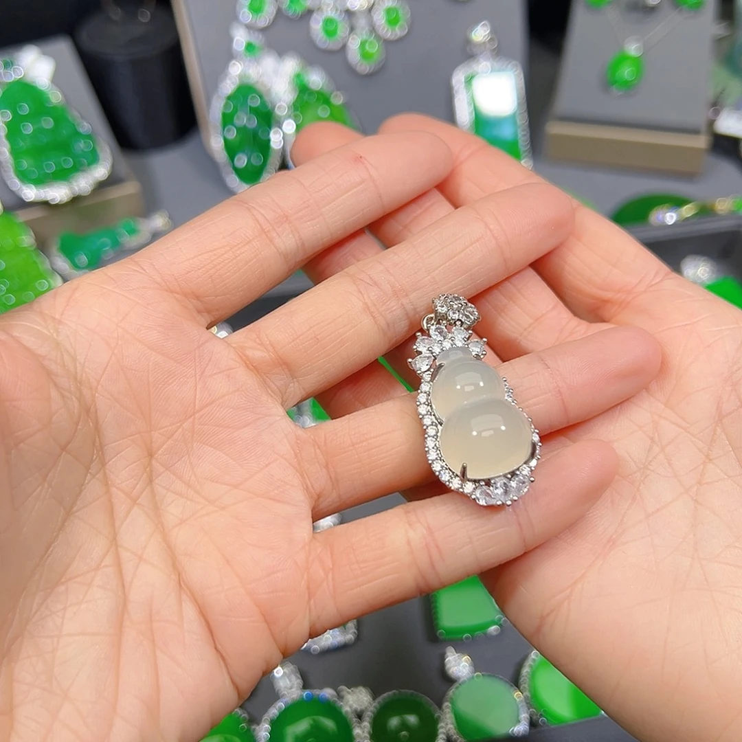 玛瑙/玉髓合金颈饰