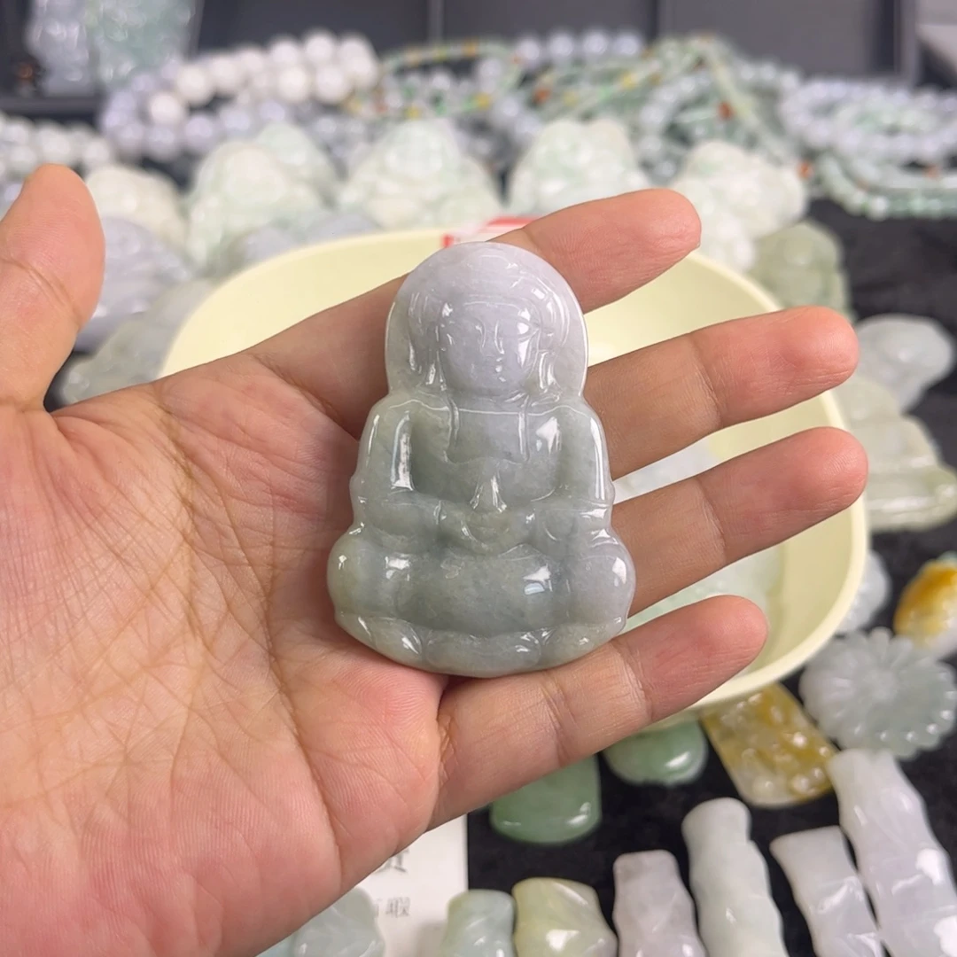 金***蓝吊坠(不含链)未镶嵌翡翠