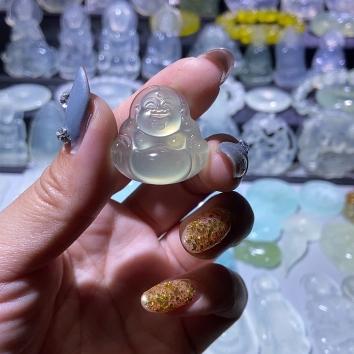 未镶嵌岫玉吊坠吊坠