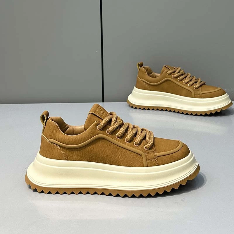 欧洲站男鞋2025潮流简约经典男士运动拼色时尚百搭休闲户外板鞋男